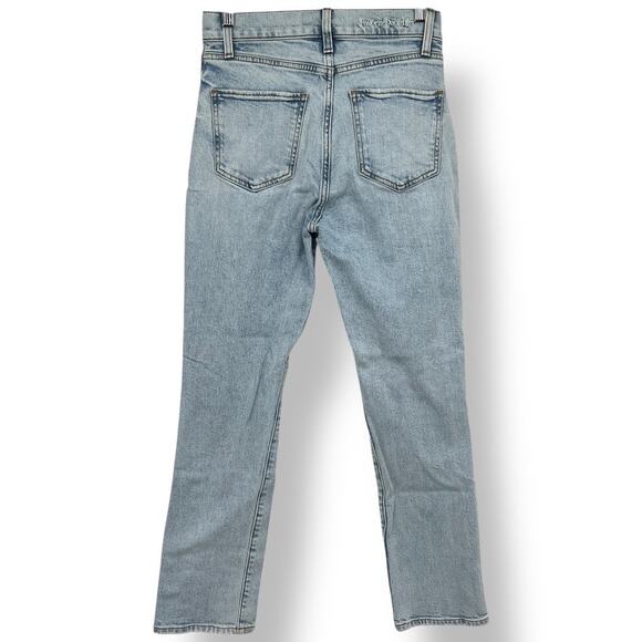 Favorite Daughter The Valentina Super High Rise Ankle Jeans Women's 27 Blue - Picture 4 of 14